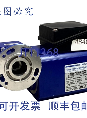 原装供应Groschopp IGKU 80-40 Getriebemotor VE 31-K-RH 105 W