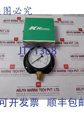 原装供应KK Gauges 100-PB 077 压力表 0-7 KG/CM2