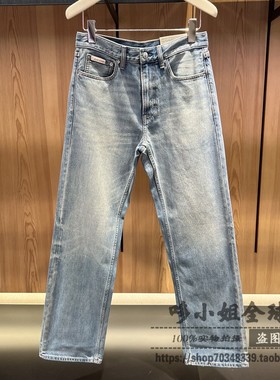 4RG719G国内代购CK Jeans26春夏新款男复刻90系列直筒微弹牛仔裤