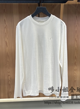 4LD202G国内CK Jeans25秋季新款男士刺绣纯棉打底衫长袖T恤