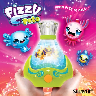 银辉宠物魔法瓶FizzyPet精灵瓶儿童玩具女孩互动惊喜灯可发光发声