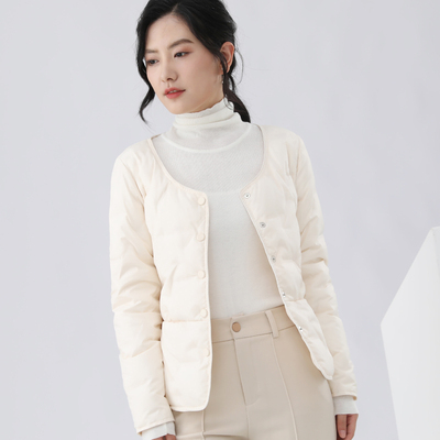 校服内搭神器羽绒内胆女配大衣