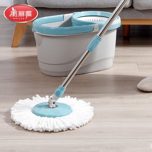 家用旋转拖把美丽雅免手洗
