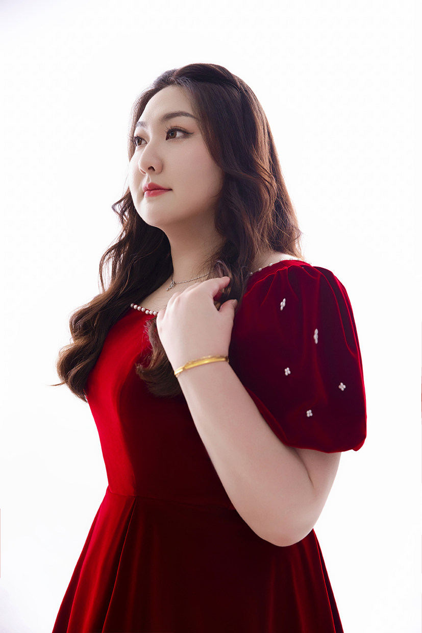 ZUOER家胖妹妹晚宴礼服女敬酒2023新年会主持结婚红色洋气短款