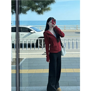 生哥家 捡漏300+好货！女士收腰显瘦春季连帽卫衣运动休闲薄外套
