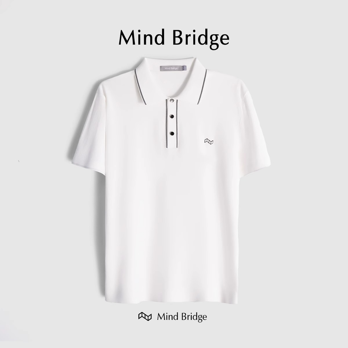 MindBridge商务短袖POLO衫T恤