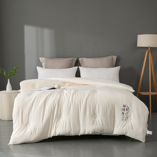 大豆纤维被四季通用棉A类无漂染