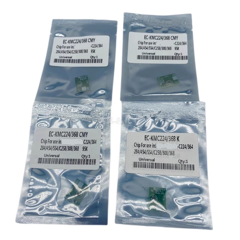 柯美C224C454硒鼓芯片