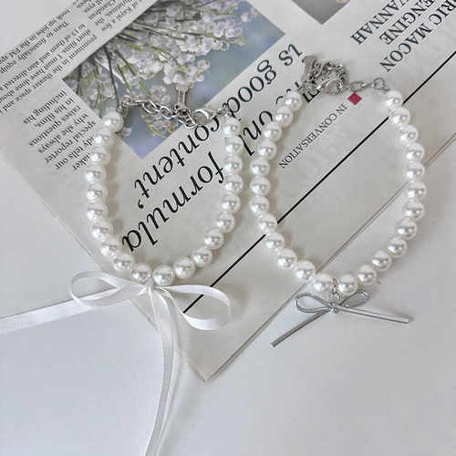 芭蕾风简约猫咪狗狗宠物配饰