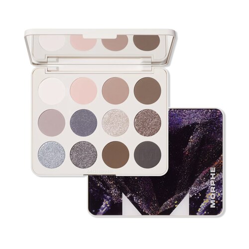 现货！美国morphe新品Chromaplus 12色眼影盘Moon Stone