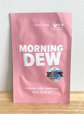 美国I dew care Morning Dew贴片面膜/收毛孔贴片面膜眼膜