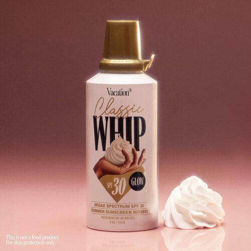 新款！美国Vacation Classic Whip Glow SPF 30防晒光泽慕斯113g