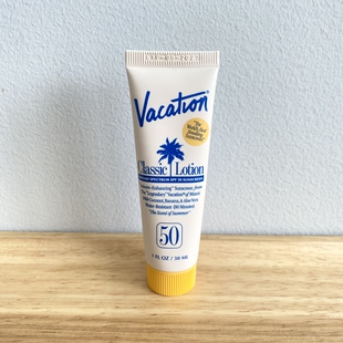 美国Vacation Classic 经典款防晒乳SPF50轻薄温和天然 30ml小样