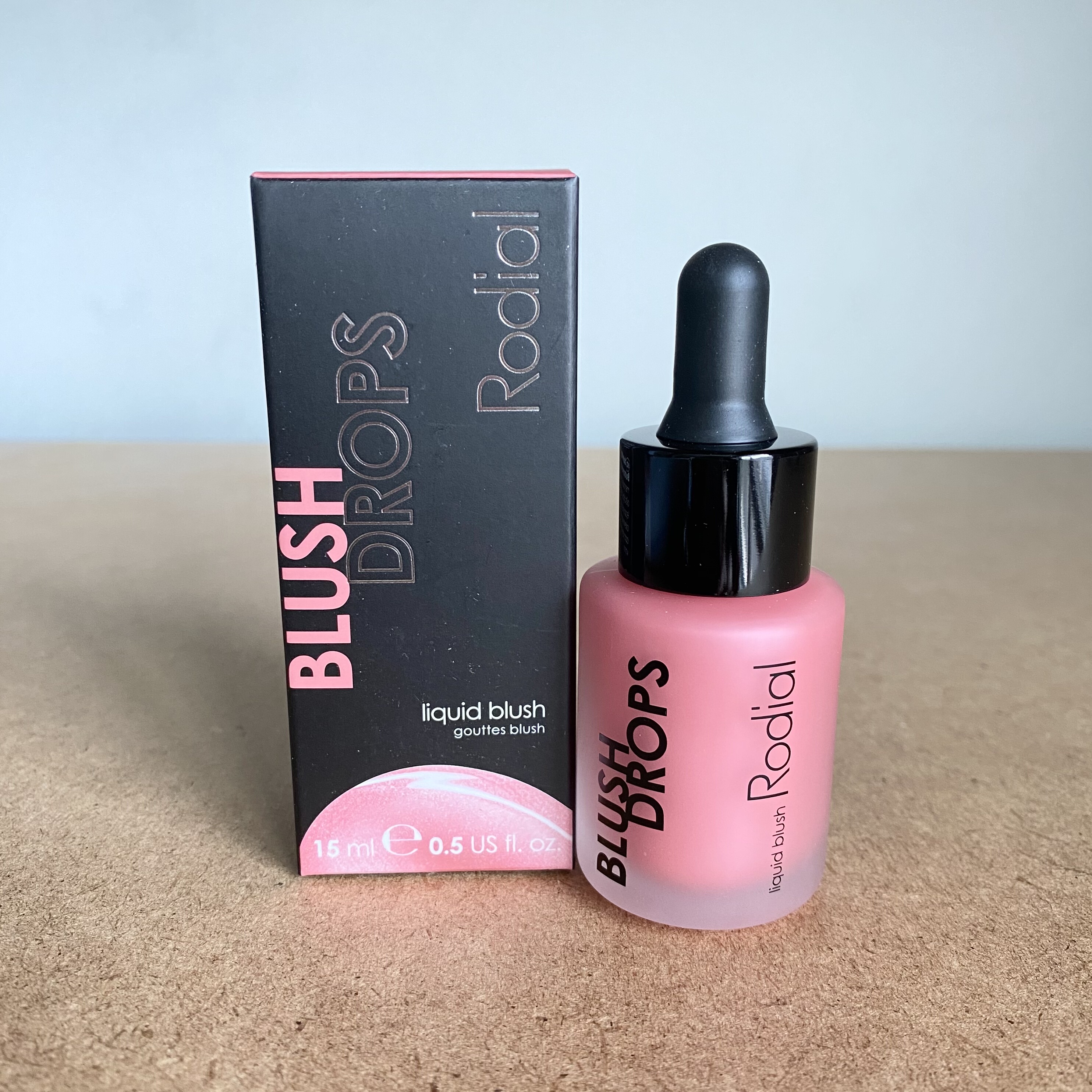 柔黛Rodial liquid blush drops液体腮红15ml滴管Frosted pink