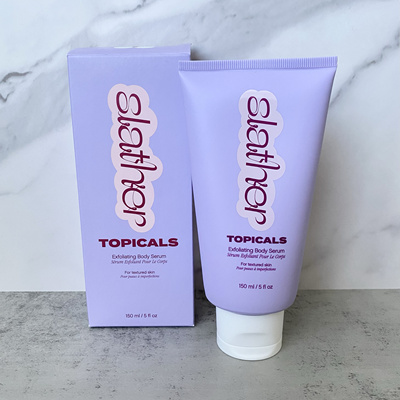 美国小众Topicals Slather Exfoliating身体精华乳150ml视黄醇AHA