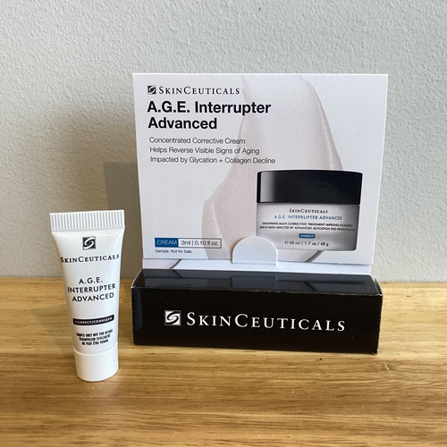 美国SkinCeuticals修丽可 Age抗糖面霜4ml小样 玻色因紧致保湿