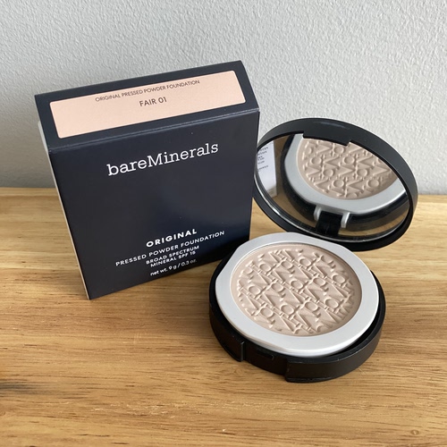 现！美国Bareminerals贝茗ORIGINAL SPF15矿物粉饼粉底9g 01 Fair