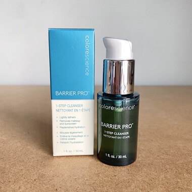 现货！美国Colorescience 1步到位洁面乳30ml一步清洁卸妆二合一