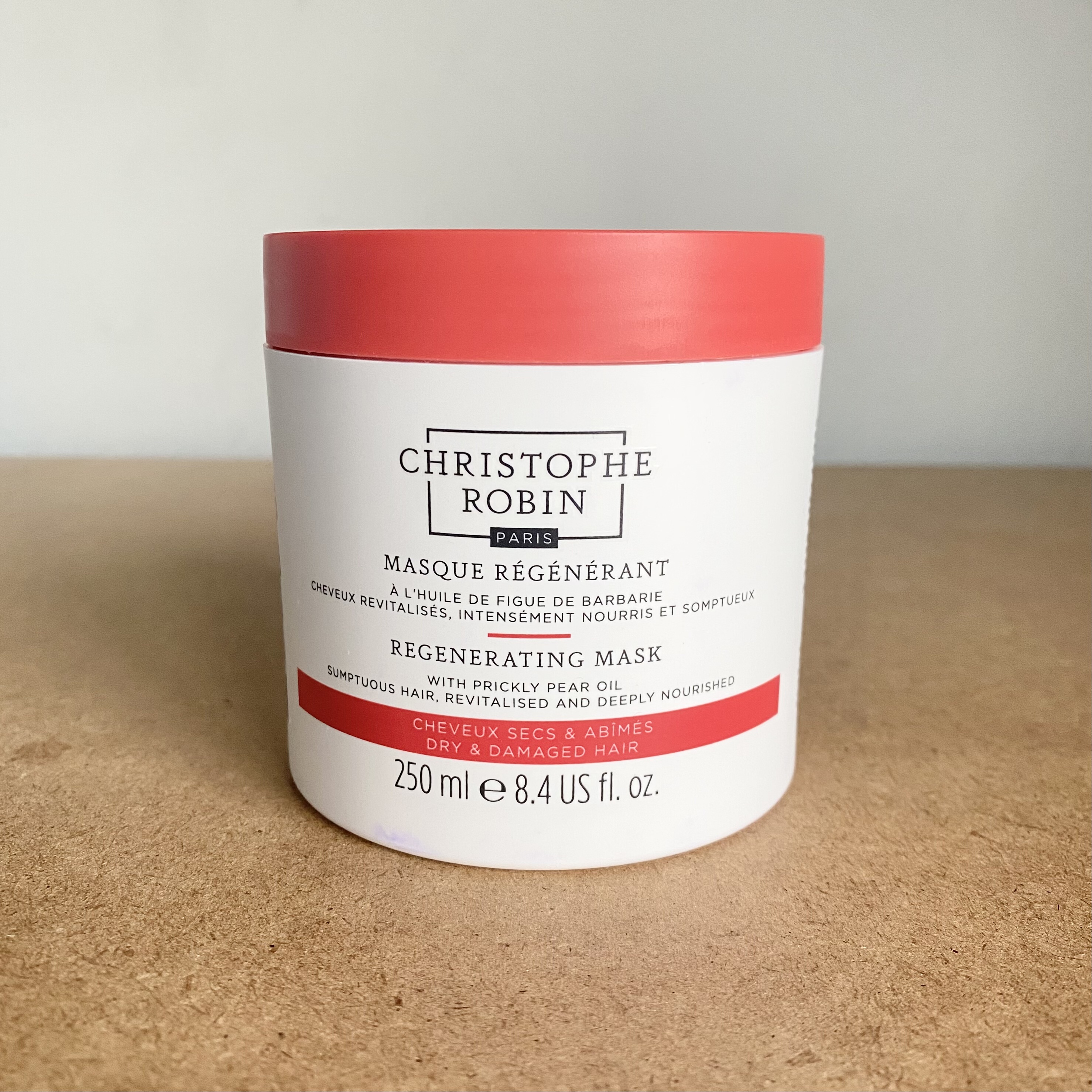 美国Christophe Robin刺梨籽油滋养发膜 改善毛躁柔亮修护250ml