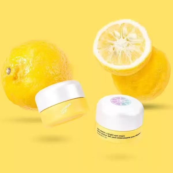 美国Saturday Skin Yuzu VC柚子维生素C提亮眼霜15mL 保湿滋润