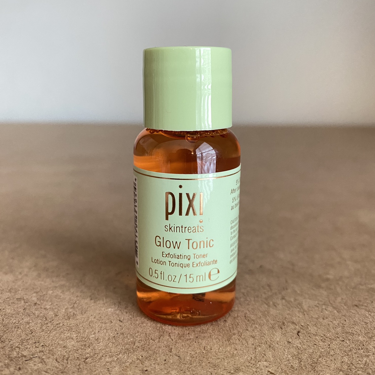 美国Pixi发光水 果酸焕肤爽肤水 补水保湿去闭口 15ml小样