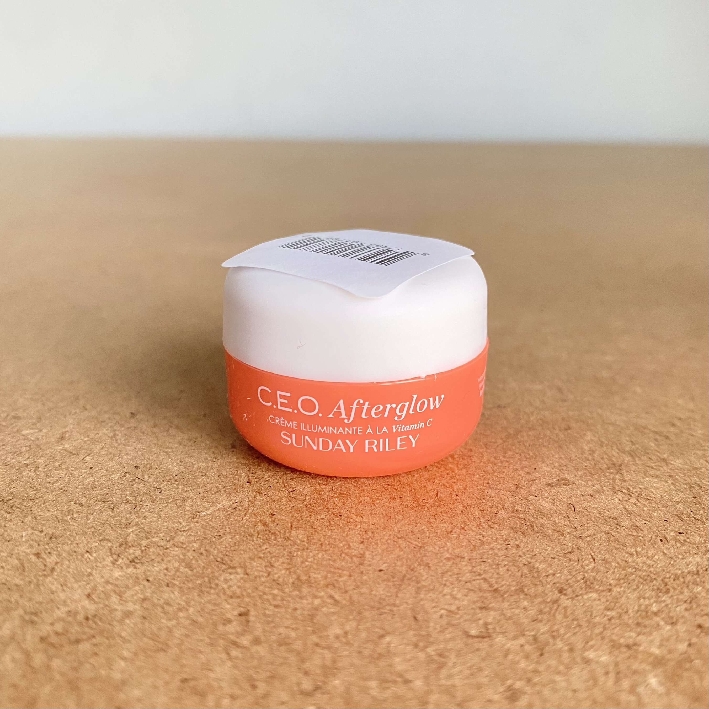 美国Sunday Riley CEO VC维C抗氧化亮白保湿面霜 8g稀有小样