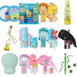 wetnwild/湿又野 海绵宝宝联名眼影盘唇油指甲油唇釉睫毛夹唇膏