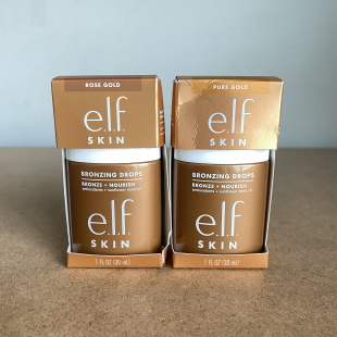 美国elf 新Bronzing Drops有色古铜修容液体高光液抗氧化滋润30ml