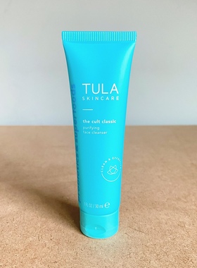 美国TULA益生菌洁面乳30ml 平衡水油洗面奶 油皮痘肌温和控油