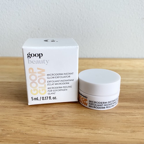 现货！美国小众GOOP GLOW Exfoliator微晶焕肤亮肤磨砂膏5ml小样