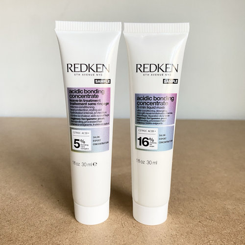 Redken酸性粘合浓缩5分钟修复发膜/免洗护发素 深层修复受损30ml