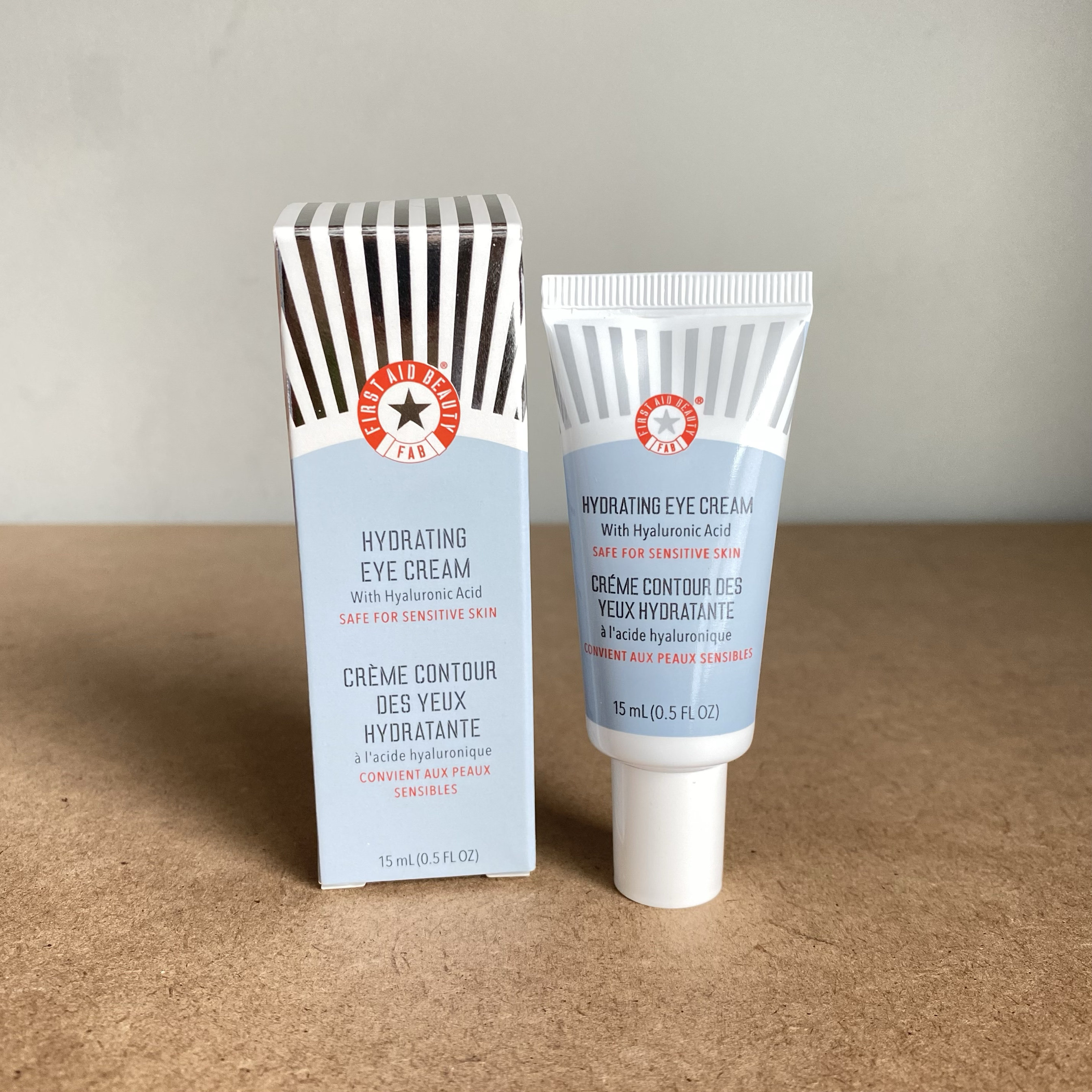 美国FAB/First Aid Beauty急救美人 玻尿酸水润保湿舒缓眼霜 15ml