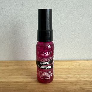 现货！美国Redken Quick BlowOut防毛躁光泽隔热吹发速干喷雾30ml