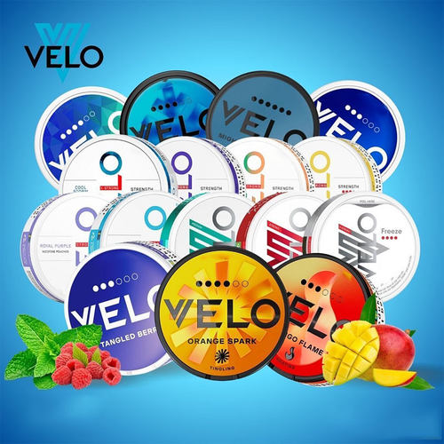 VELO瑞典snus平替口含袋男女上班犯困可用飞机高铁可带薄荷果味