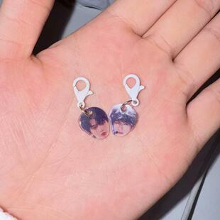 橹穆cp-超mini挂件可爱挂饰拉链挂件超萌ins小众亚克力挂件