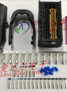 3-1355136-3 科/安普 TE/AMP 94P汽车ECU护套 进口原装（整套）