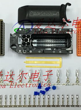 9-936274-1 泰科/安普 TE/AMP 81P连接器 护套 ECU原装（整套）