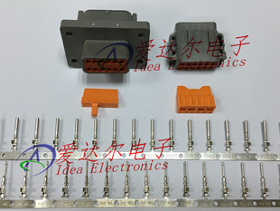 Deutsch DTM04 整套 原装 12P护套 德驰 L012 12PA 12SA DTM06