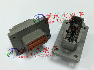 德驰 Deutsch 正品 12PA 进口原装 L012 护套 DTM04 12P连接器外壳