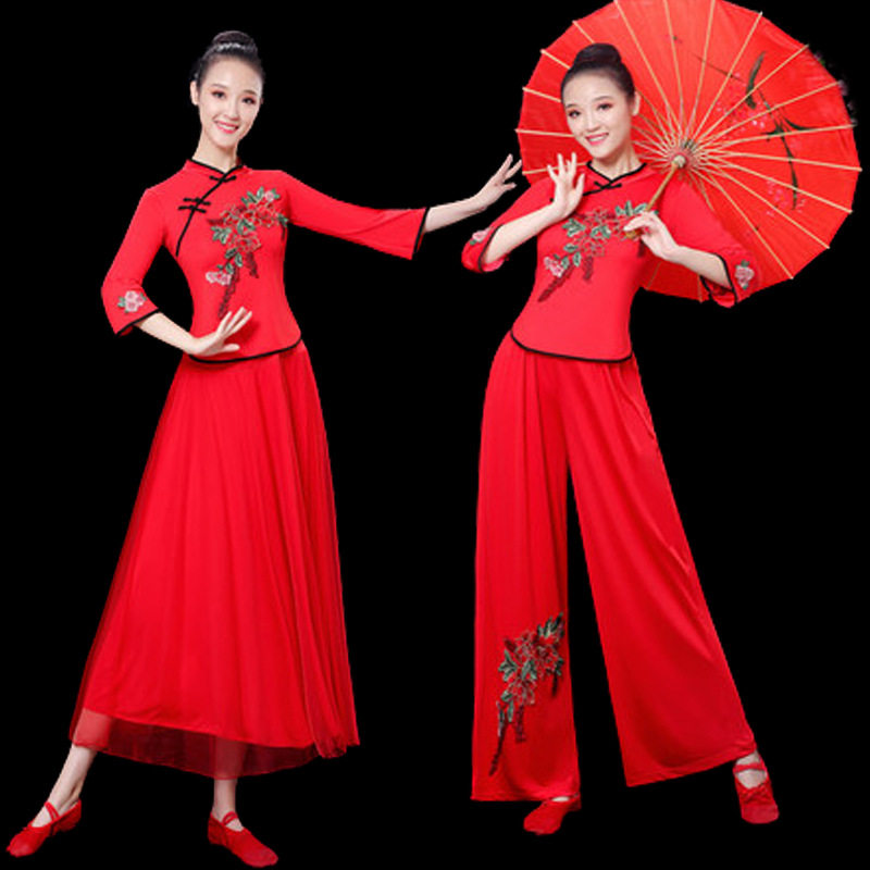 中老年演出服舞韵舞广场舞