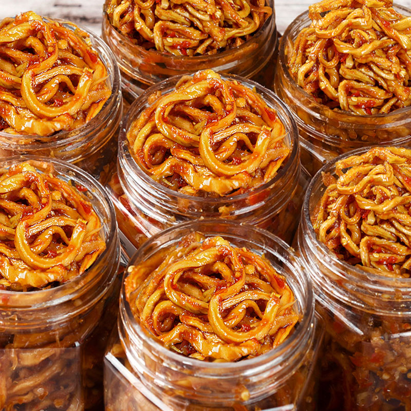 湖南香辣木瓜丝干酱菜爽口咸菜下饭菜农家开胃腌菜条广西特产散装