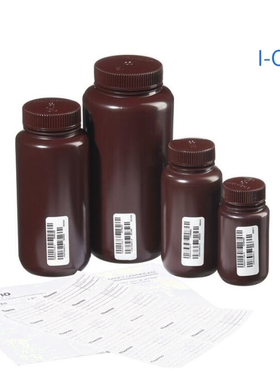 促销 Nalgene广口瓶_HDPE 1L 琥珀色 已认证 24个/箱 N301-1000