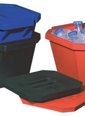 Bel-Art 冰桶M188484002,02-591-44 黑色圆形4L冰盒 耐超低温液氮