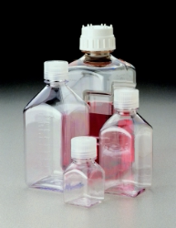 nalgene 2015-0250 PC 250ml 方形瓶 带PP螺旋盖 原装进口