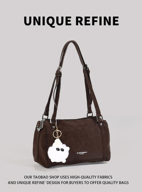 1002/新品 包包女高级感通勤挎包女士时尚高颜值复古单肩包腋下包