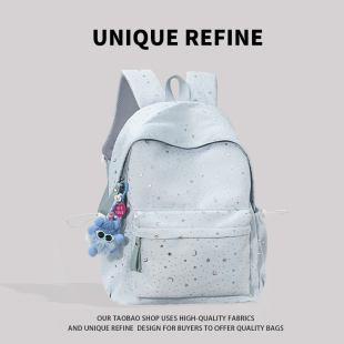 韩系双肩包女高颜值百搭背包双肩学生上课书包 2025新款 1211 新品