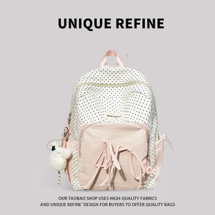 高颜值双肩包初中高中生校园书包 日系少女背包2025新款 0714 新品