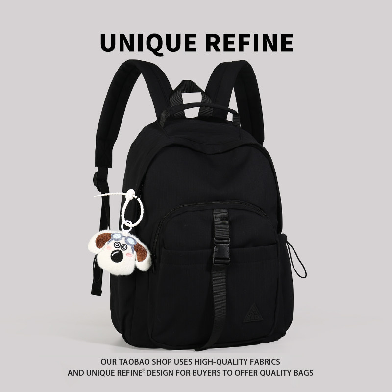 1214#新品 背包双肩女高颜值大容量休闲双肩包高中大学生校园书包