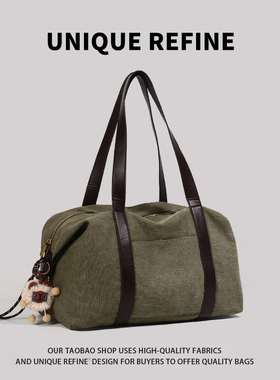 1004#新品 旅行包女大容量高颜值手提包小众设计行李包休闲旅行袋