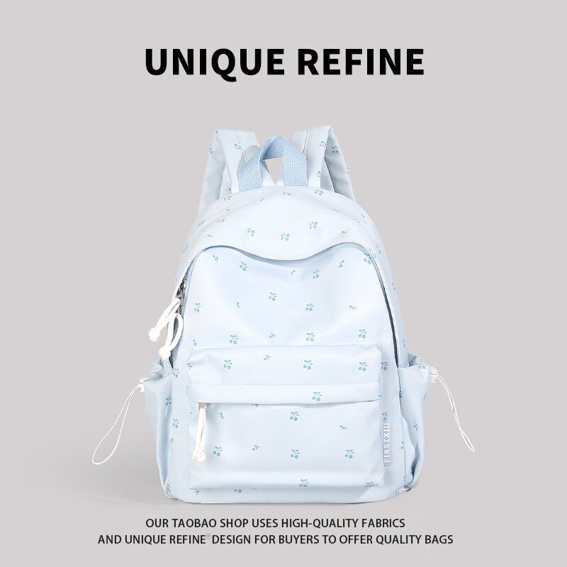 0419#新品 书包女生初高中生高颜值背包女小清新高颜值校园双肩包